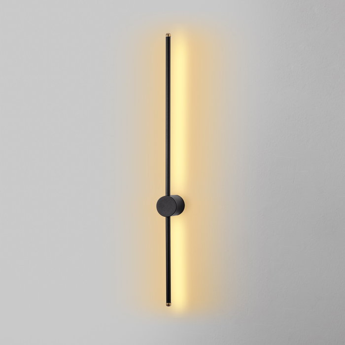 Opviq Sword - 13484 Lámpara de pared negra de metal